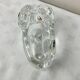 Solid crystal ram ashtray