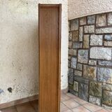 1950 oak glazed bookcase Émile SEIGNEUR