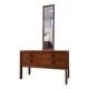 Vintage elm wood cabinet