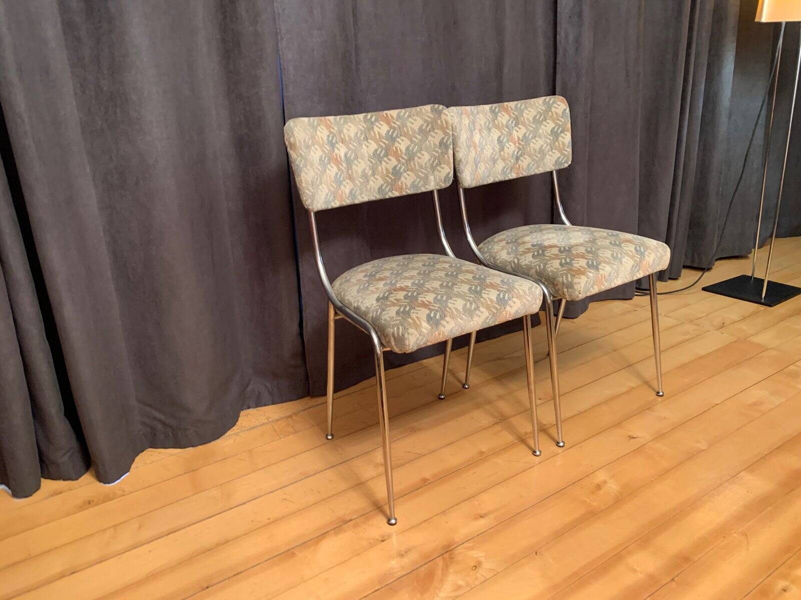 Set of vintage Italian chairs, 1950s