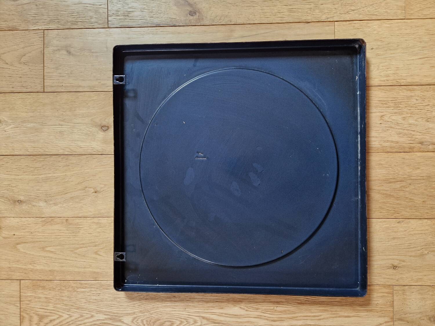 Old 60s Mirror in enamelled sheet metal