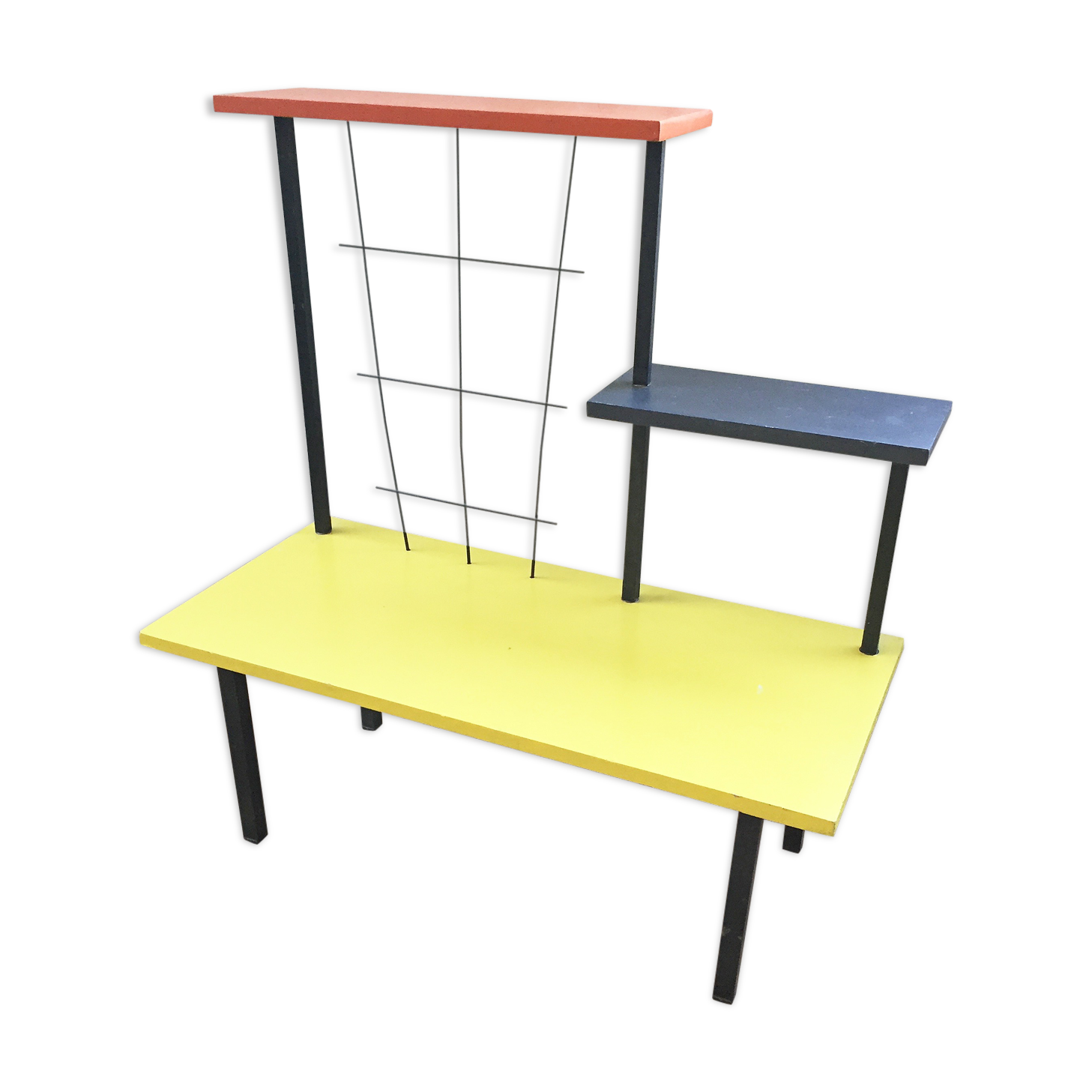 Plant shelf vintage door