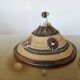 African conical hat, Fulani, in leather and braided rope, 1900, wall decoration