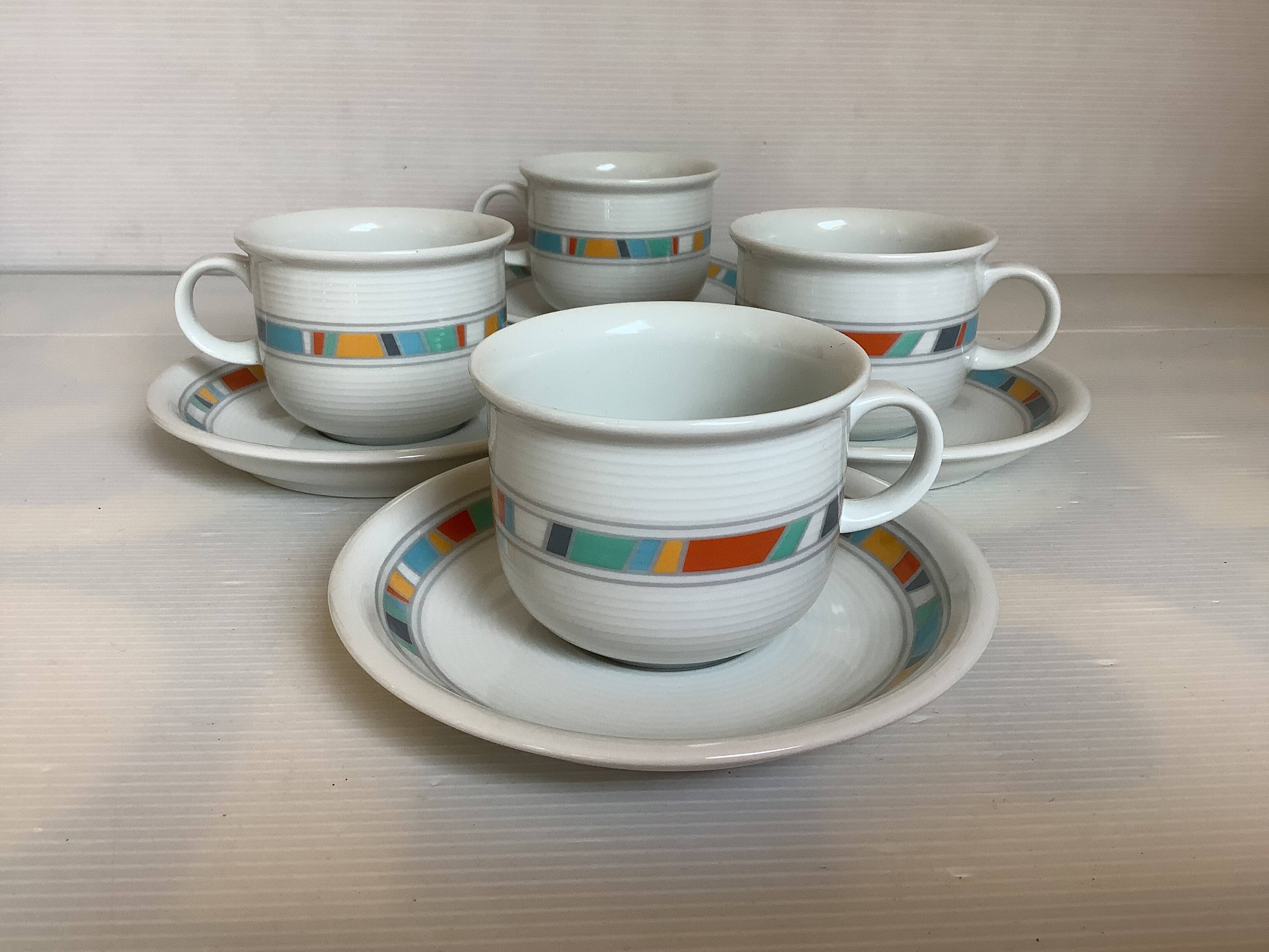 Four Thomas Germany cups from the 80s