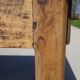 Restored antique farmhouse table, made entirely of solid oak.