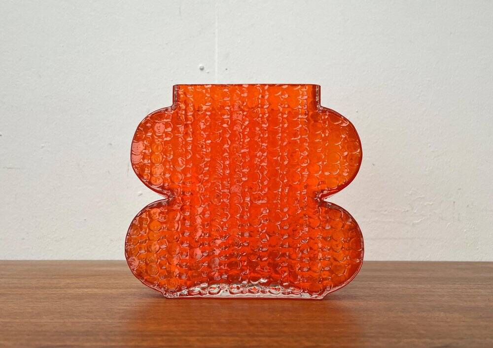 Mid-century Nebula glass vase by Nanny Still for Riihimäki Lasi, 1960s