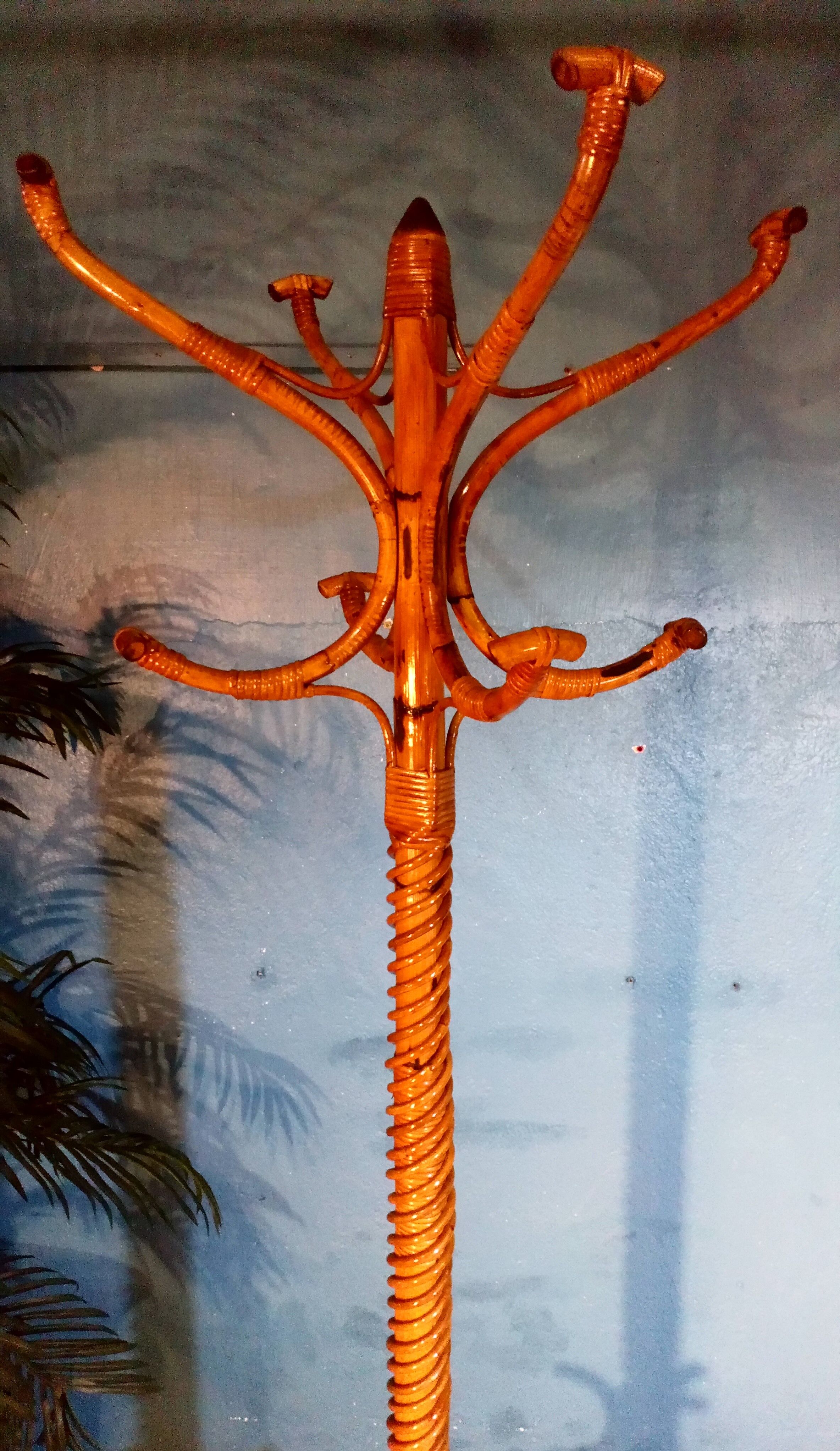 1960s standing coat rack