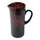 Dior Style Tortoiseshell Blown Glass Pitcher Vase