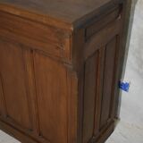 Old solid oak counter shop checkout