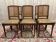 Set of 6 Louis XVI style chairs
