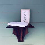 Antique wooden wall shelf