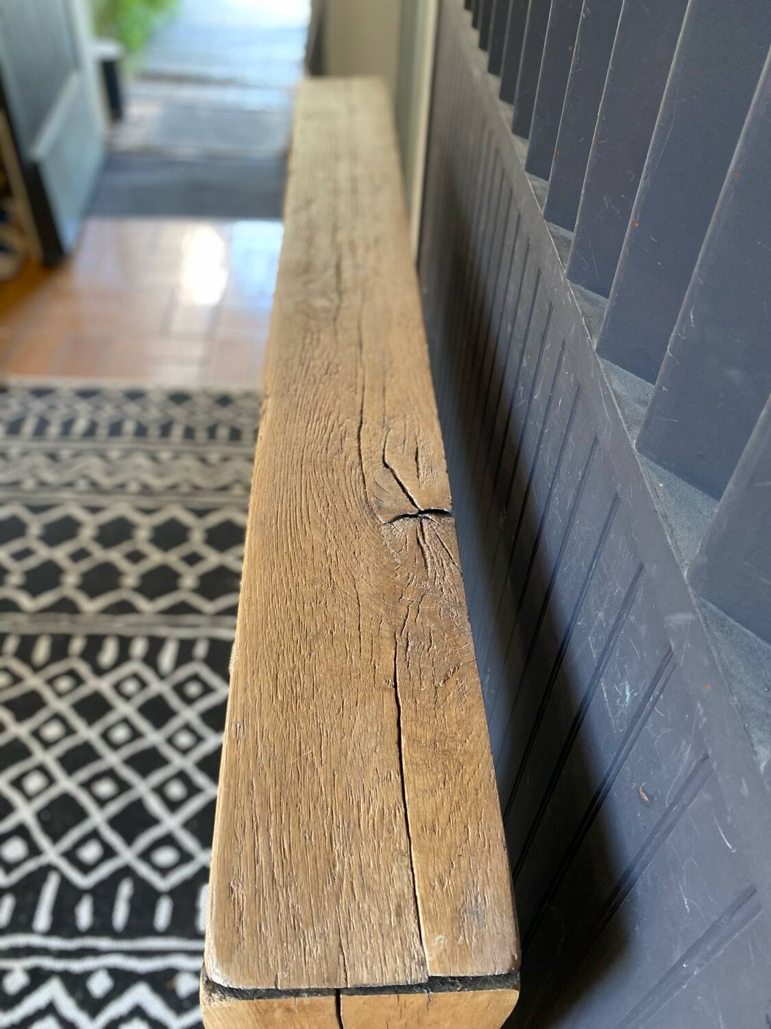 Console chêne massif