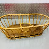 Rattan cradle