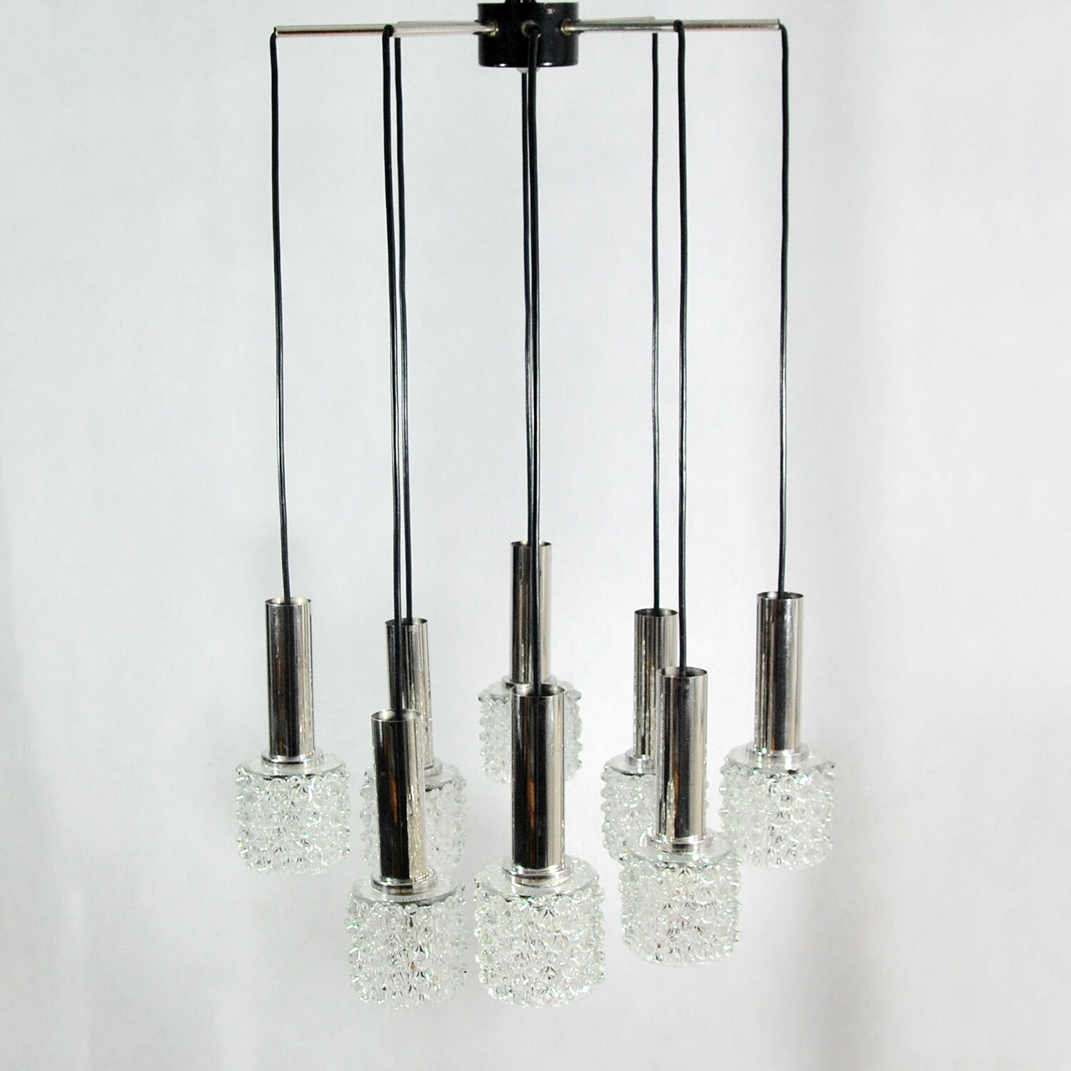 Cascade lamp by Wortmann & Filz Germany 70s.