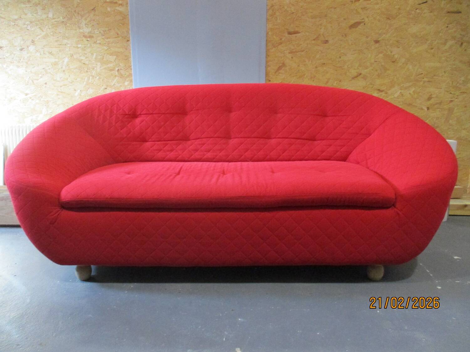 Canapé 3 places style Ploum Bepop