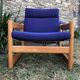 Duo de fauteuils vintage en hêtre lupton morton de john morton