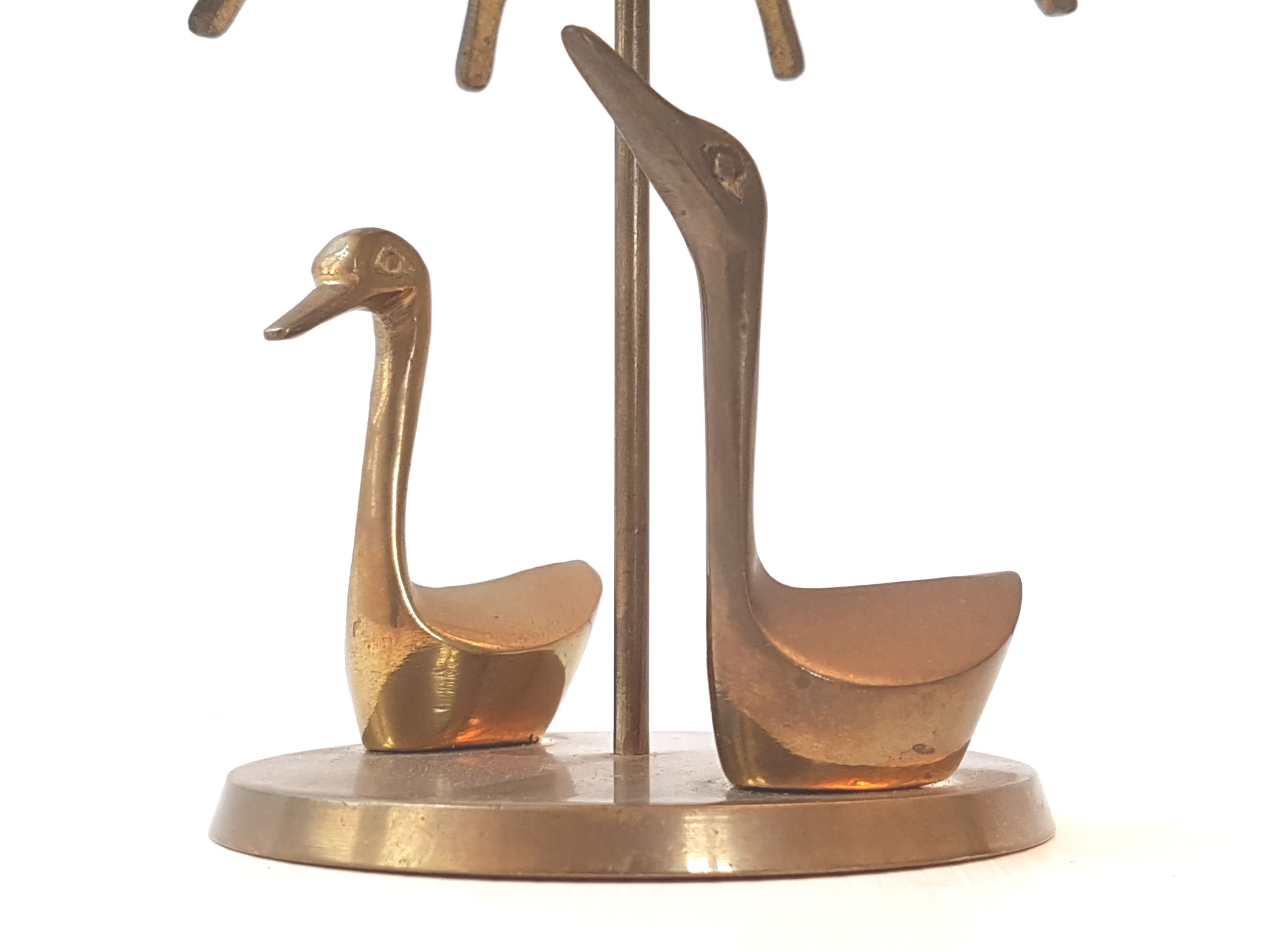 Swans 1970 vintage brass