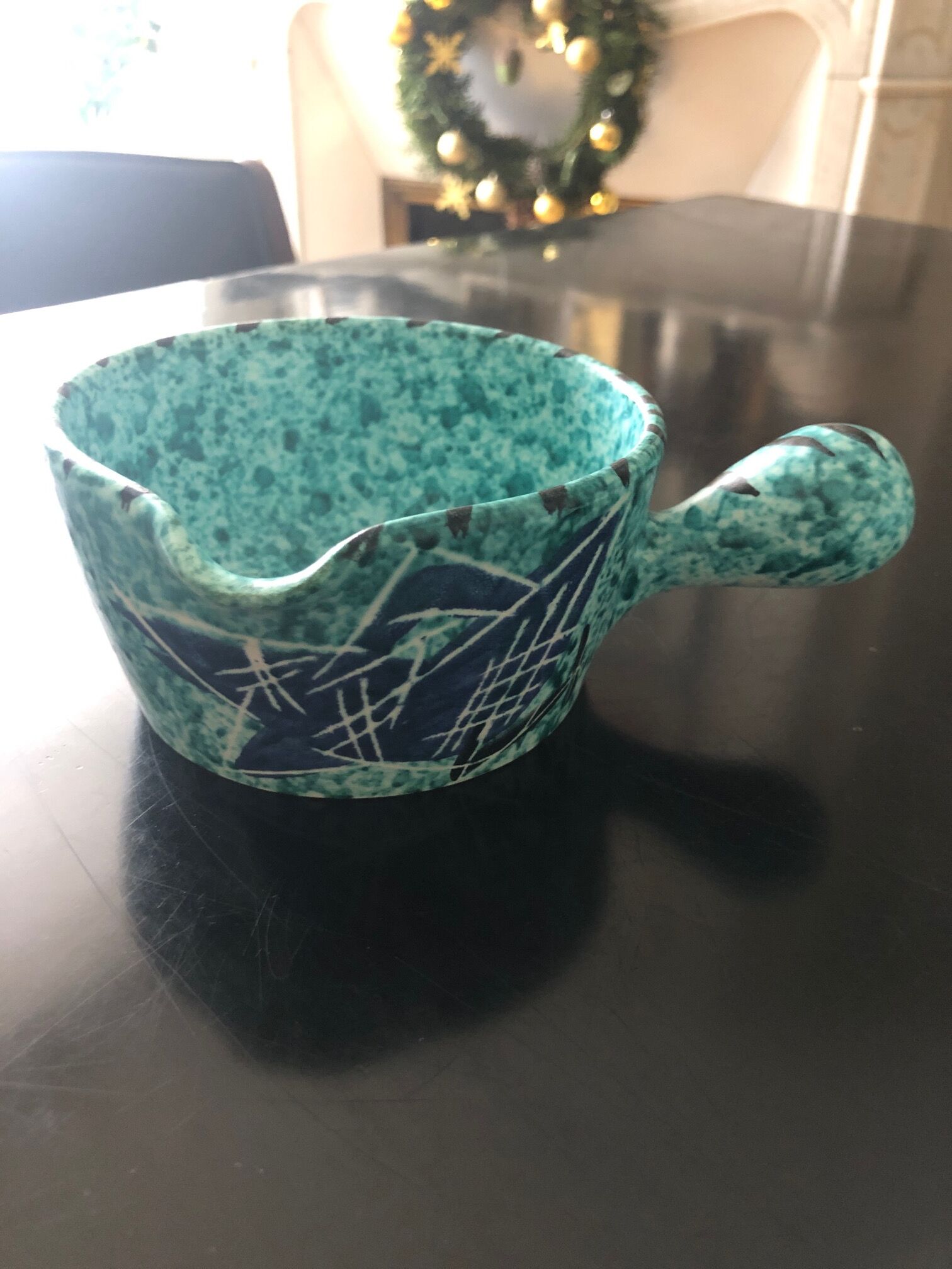 Borty vallauris fish-decorated ceramics