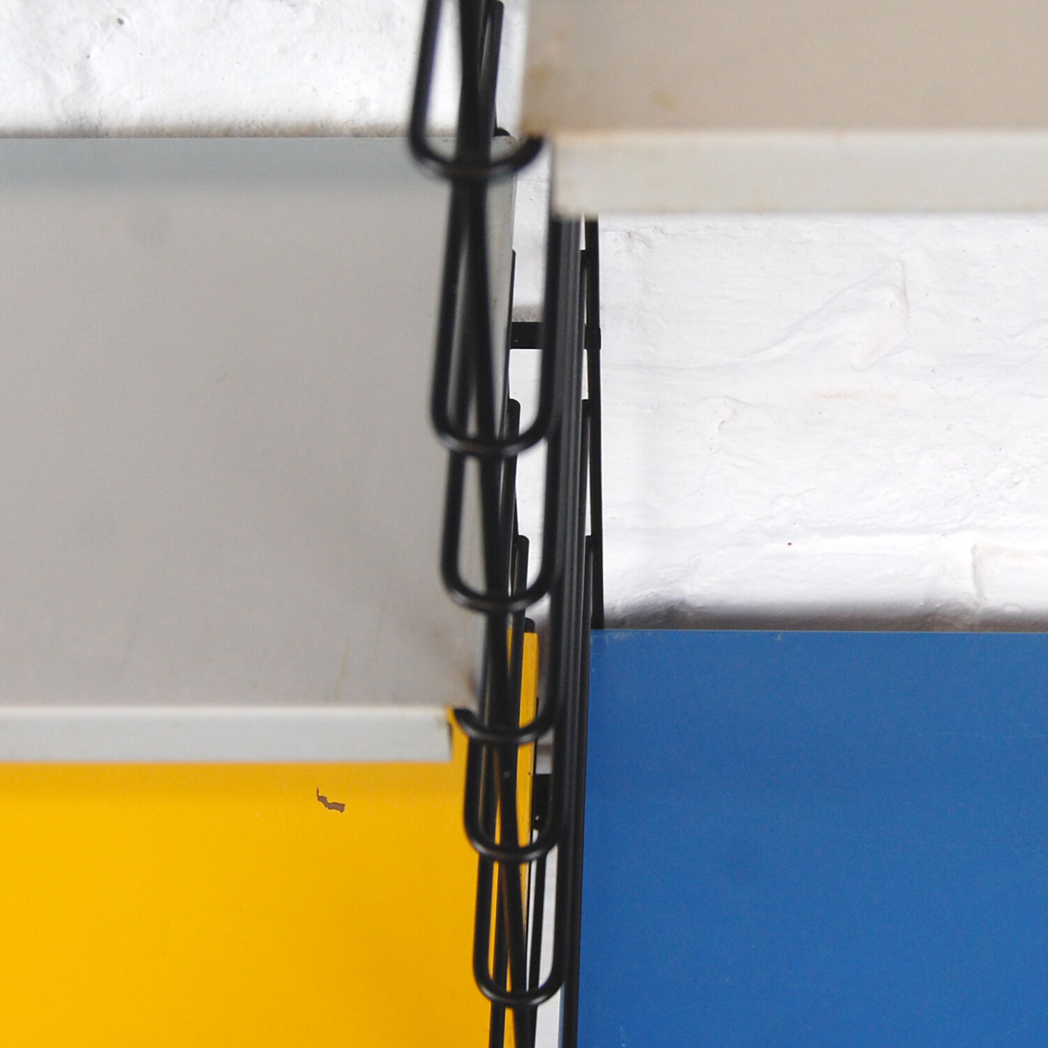 Vintage Tomado wall shelf by A. Dekker 1960s