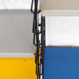 Vintage Tomado wall shelf by A. Dekker 1960s