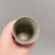 Danish Palshus small ceramic vase, Beige Gray Glaze, 1960s