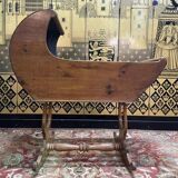 Regional work wooden cradle