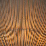 Large-format Uchiwa light fixture designed by Ingo Maurer