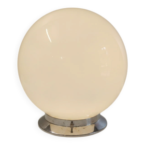 Plafonnier Globe opaline