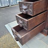 Antique carved desk
