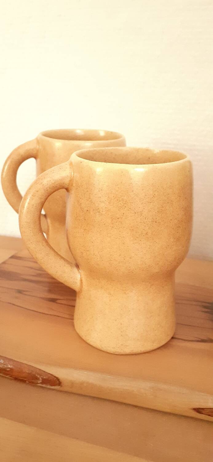 Mugs de C.Paci vallauris années 50-60