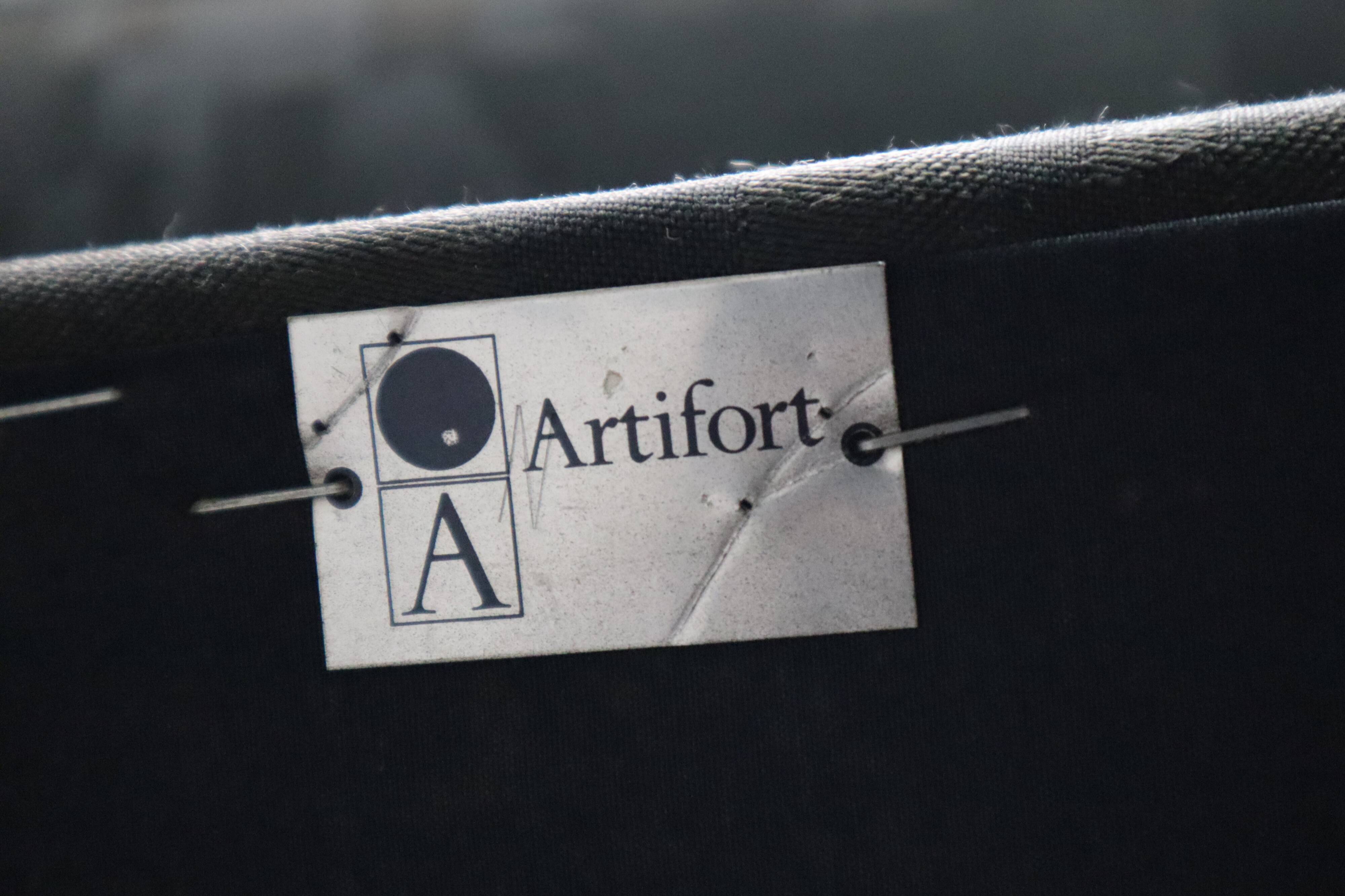 Model 442 3-seater sofa by Pierre Paulin for Artifort, 1962