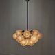 Large Glass Globe Chandelier by Richard Essig, Germany, 1960s