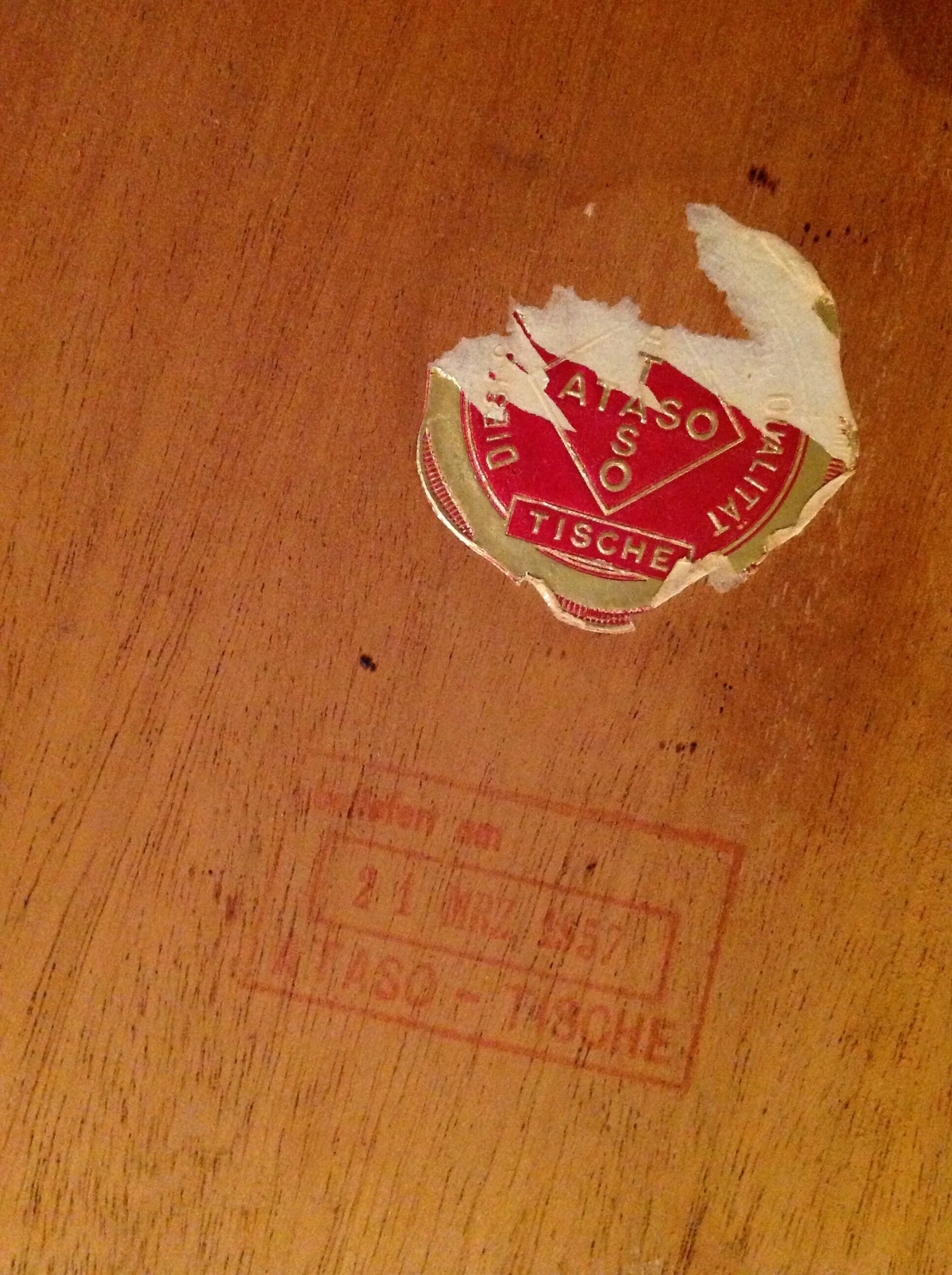 Modular coffee table 50/60 years