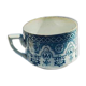 Chocolate cup made of earthenware.