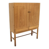 Armoire scandinave en chêne, Gunnar Myrstrand, Källemo Möbelfab, Suède, 1960