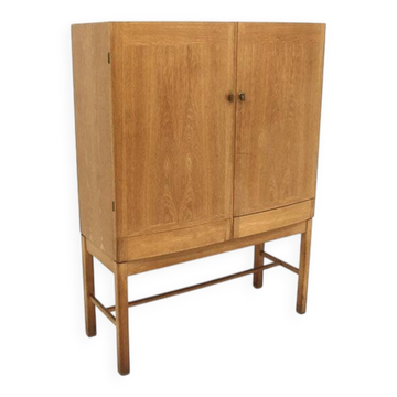 Scandinavian oak wardrobe, Gunnar Myrstrand, Källemo Möbelfab, Sweden, 1960