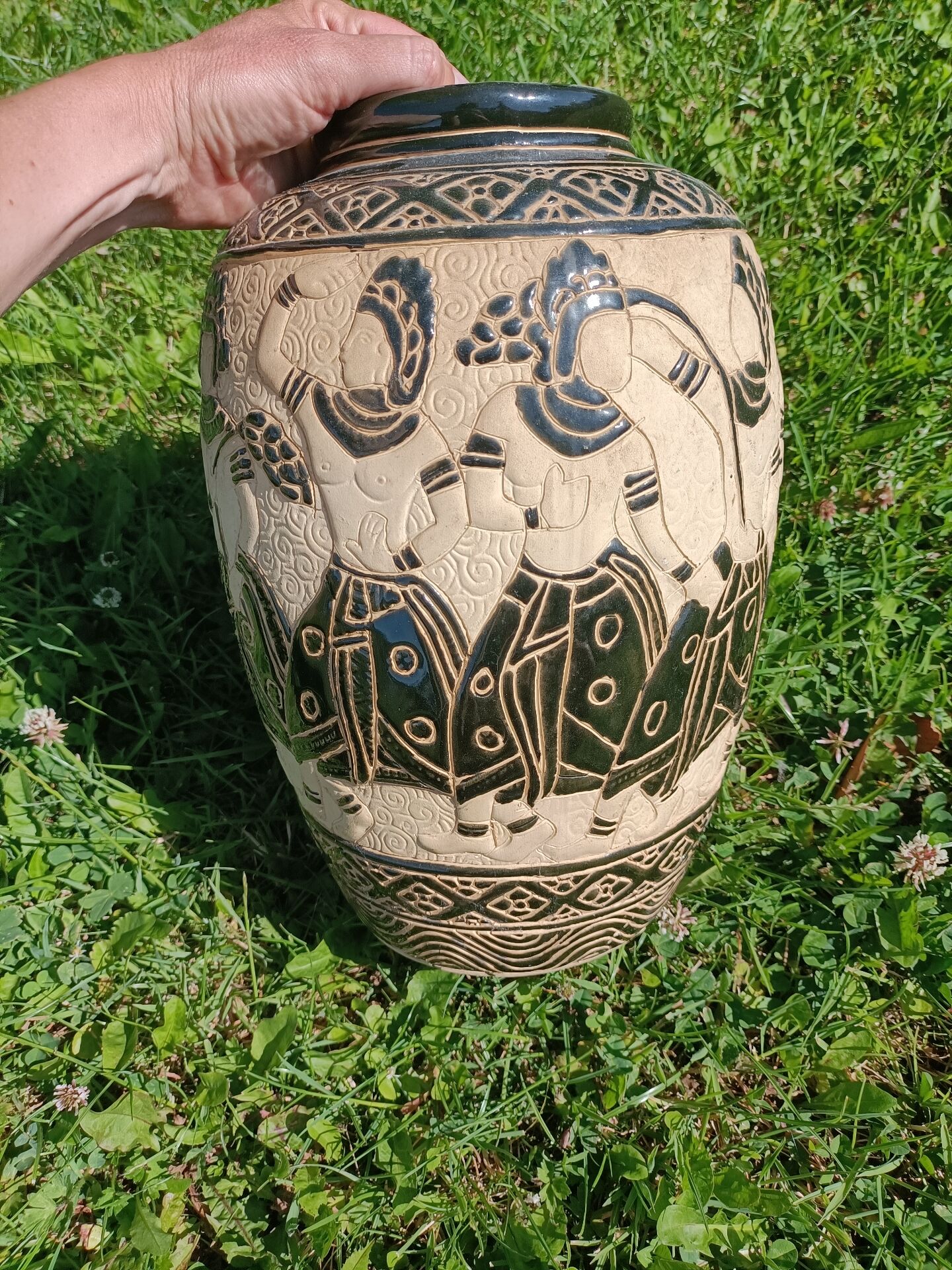 Ethnic vase