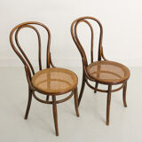 Pair of bentwood chairs