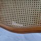 Magnificent Set of 3 Vintage Louis XV Chairs in Carved Solid Wood and Cane