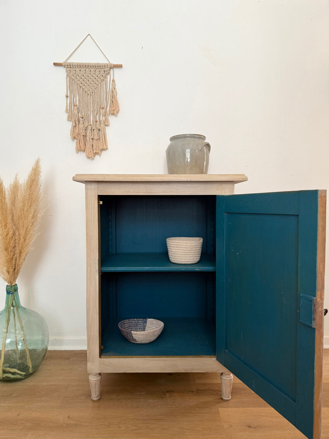 Solid wood jam cupboard