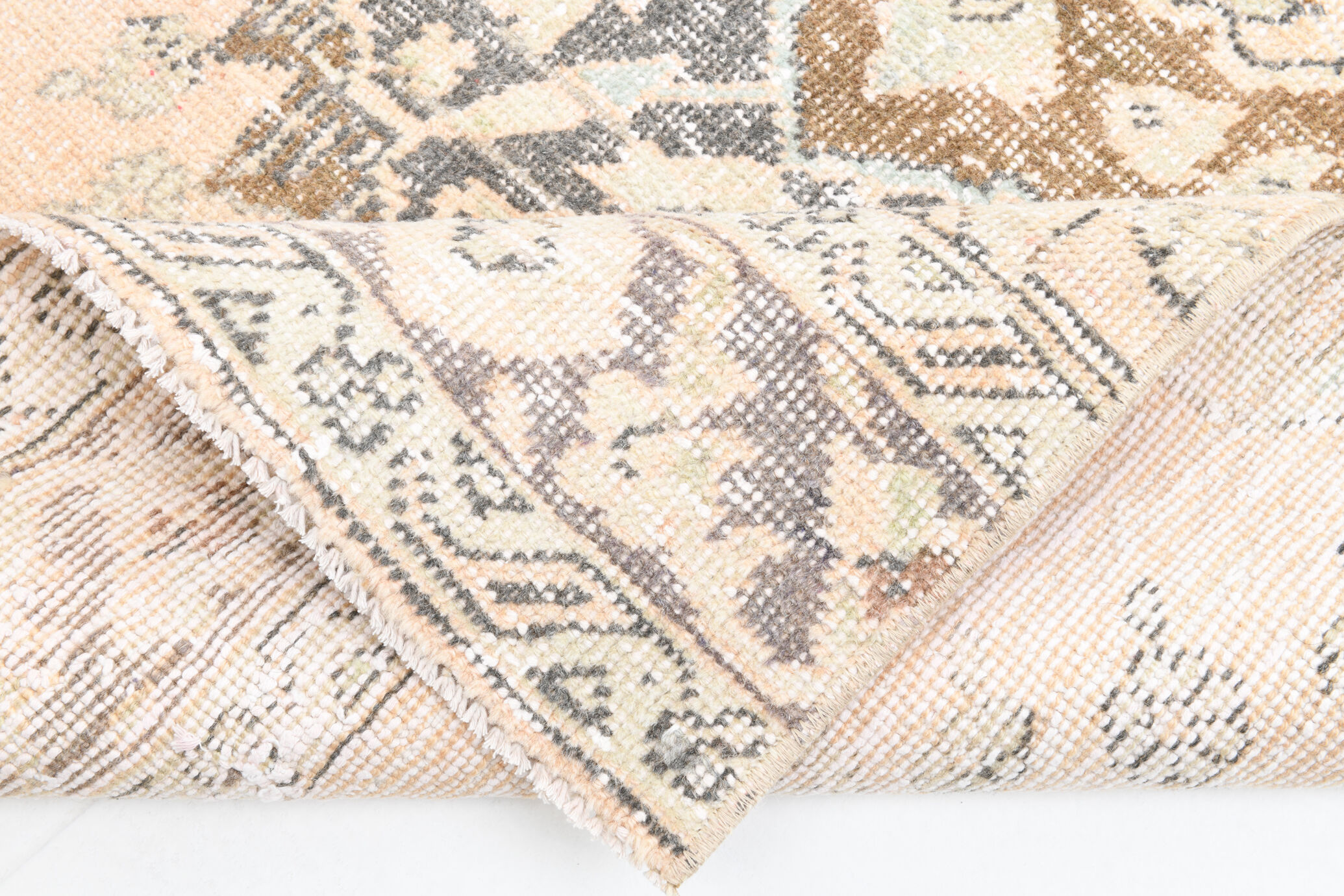 3x13 long wool turkish runner rug