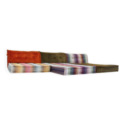 Canapé Mah Jong Roche Bobois design Missoni par Hans Hopfer