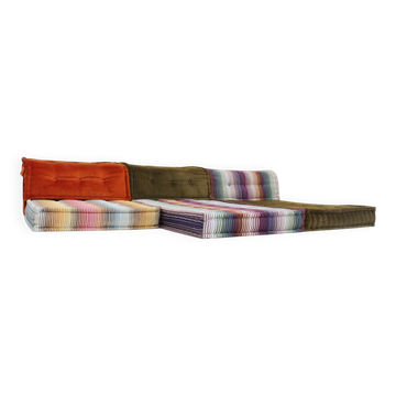 Mah Jong sofa by Roche Bobois, designed by Missoni, by Hans Hopfer.