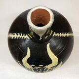 Picasso-inspired bull vase