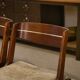 Set of 4 Scandinavian chairs from the 1960s.
