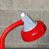 Red and gray Aluminor desk lamp