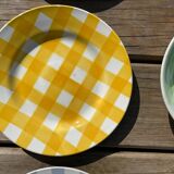 Set of 9 Digoin plates Scottish model