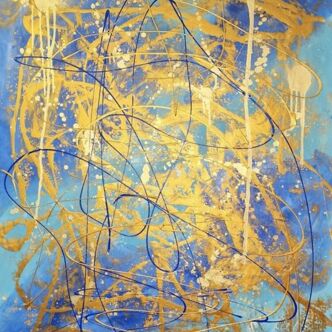 Acrylic painting on canvas