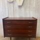 Chest of drawers with tapered feet