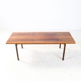 Table basse en palissandre du milieu du siècle